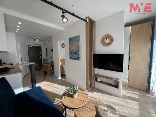 MYE Apartments, Apartamenty Bella, Nad Motławą, 15 min od Starego Miasta Gdańsk