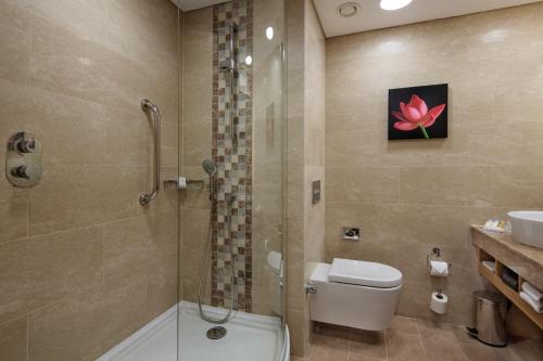 Ένα μπάνιο στο Wyndham Garden Diyarbakır