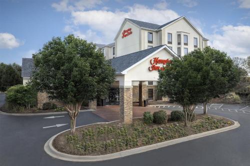 a rendering of the front of a hotel at Hampton Inn & Suites Greenville/Spartanburg I-85 in Duncan