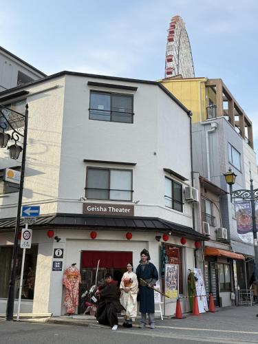 Cherishes Japanese tradition,2 min to subway station, 3 min to Kaiyukan