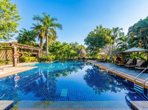 an image of a swimming pool at a resort at Katiliya Mountain Resort And Spa in Mae Salong Nai