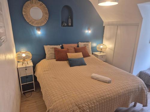Maison entre terre et mer