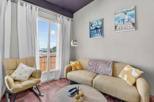 2 chambres Suquet vue mer