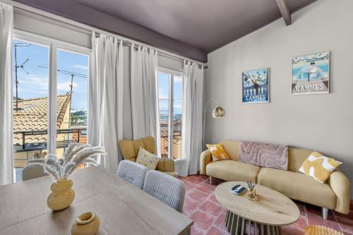 2 chambres Suquet vue mer
