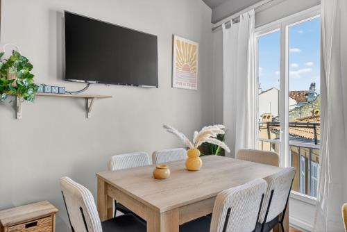 2 chambres Suquet vue mer