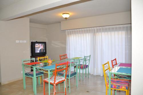 Μια τηλεόραση ή/και κέντρο ψυχαγωγίας στο Hotel Victoria