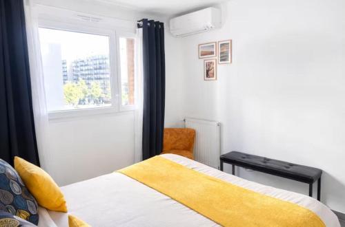 Cocon marseillais Silo balcon, clim & parking