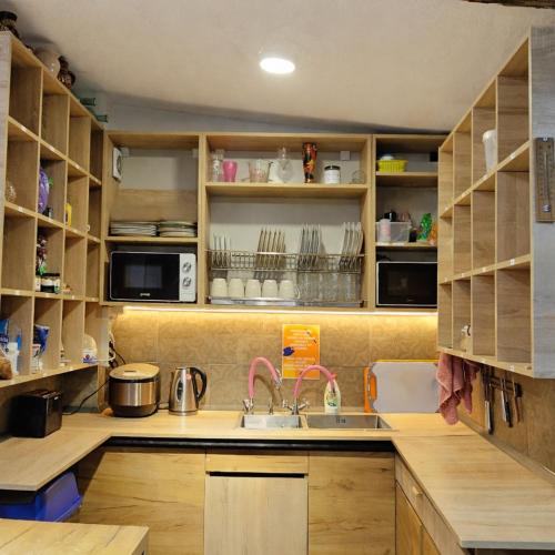 Køkken eller tekøkken på Mouse House