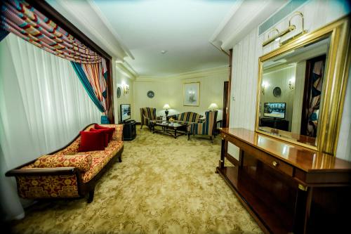 Prostor za sedenje u objektu City Palace Hotel Tashkent