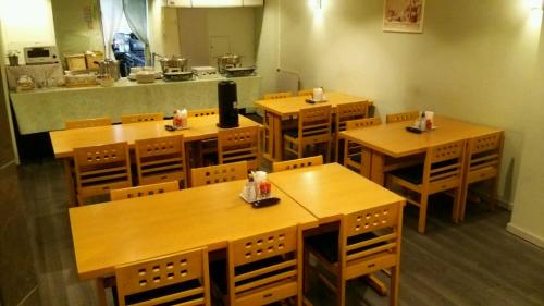 Restaurace v ubytování Hosplitality In Yawatajuku