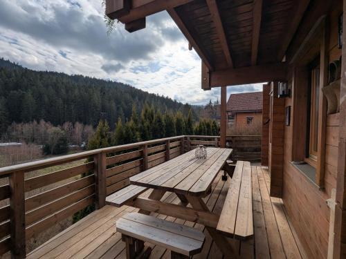 Chalet chaleureux à Gérardmer avec spa et sauna
