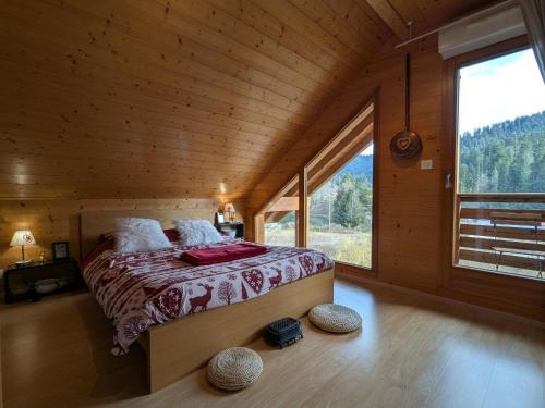 Chalet chaleureux à Gérardmer avec spa et sauna