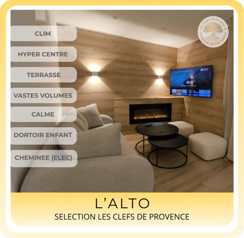 L' Alto - 80m2, Grand Terrasse avec vue sur le Cap, à 200m des plages