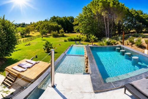 L'Escale des Dentelles SPA Piscine au MONT VENTOUX