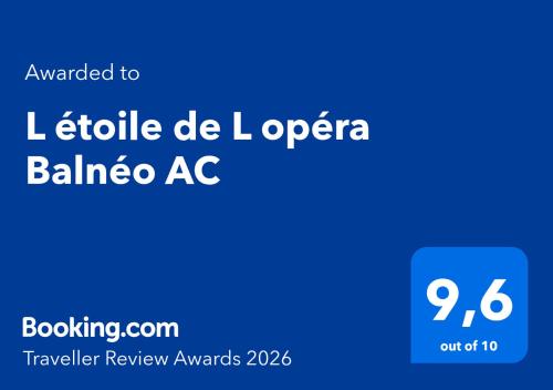 Étoile Opéra Calme Balnéo AC photo 29
