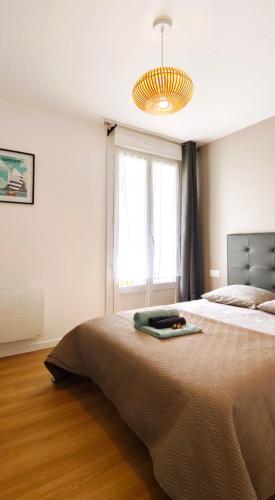 Llit o llits en una habitació de Petit cosy