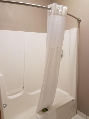 Bilik mandi di Okoboji Inn & Suites