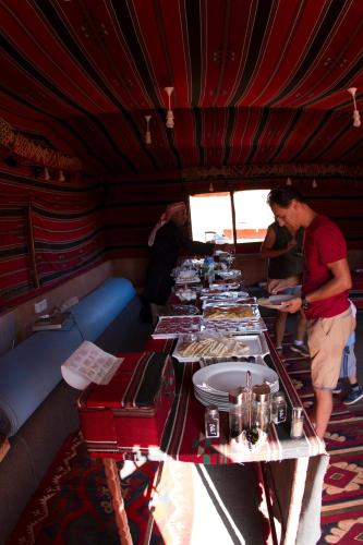 Hosté ubytování Desert Rose Camp