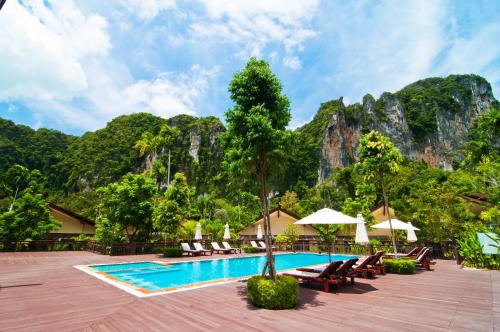The swimming pool at or near Aonang Phu Petra Resort, Krabi - SHA Plus