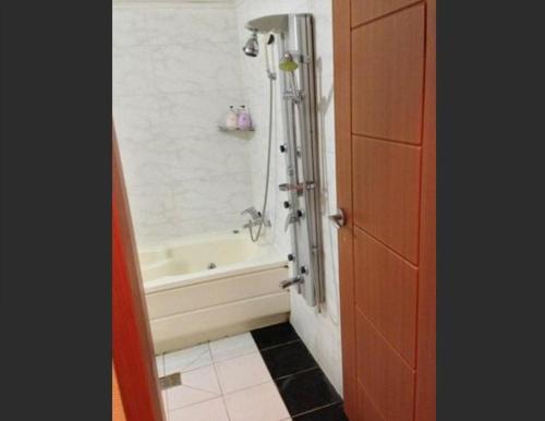 Koupelna v ubytování Luxury Hotel
