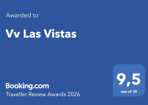 a screenshot of the w las vistas website at Vv Las Vistas in Icod de los Vinos
