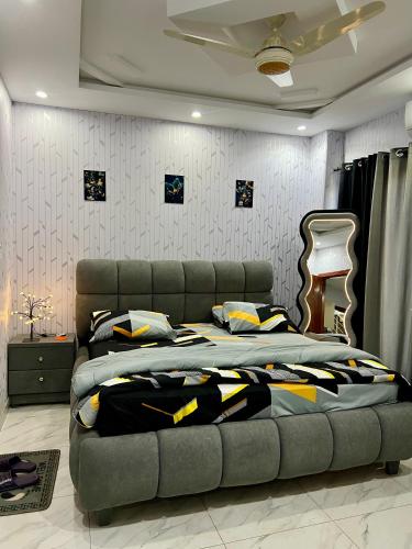 One Bedroom Luxury and Elegant Silver Themed Apartment by Iqbal Heights at Bahria town Phase 8 Rawalpindi