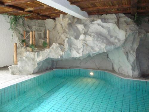 Bazén v ubytování Waldhotel Bächlein nebo v jeho okolí