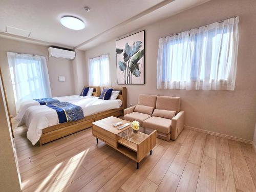 AN HOME Turquoise A難波5分関空直通新装静寂の宿