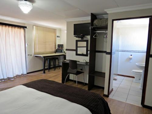 Katil atau katil-katil dalam bilik di StableWood Lodge
