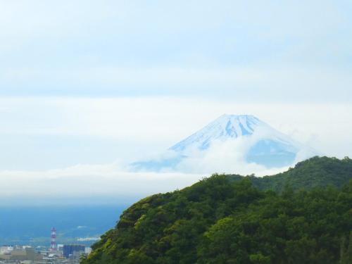 Landskap semula jadi dekat dengan ryokan