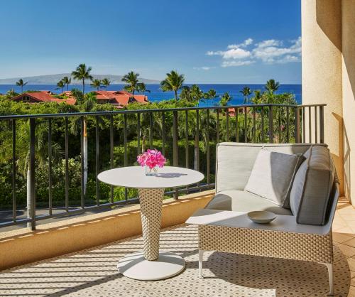 Balkón nebo terasa v ubytování Four Seasons Resort Maui at Wailea