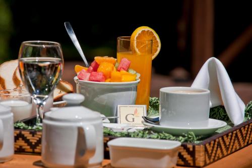 Jídlo v chaty nebo okolí