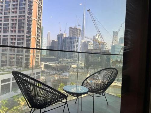 New-Brand Studio with Stunning Burj Khalifa View