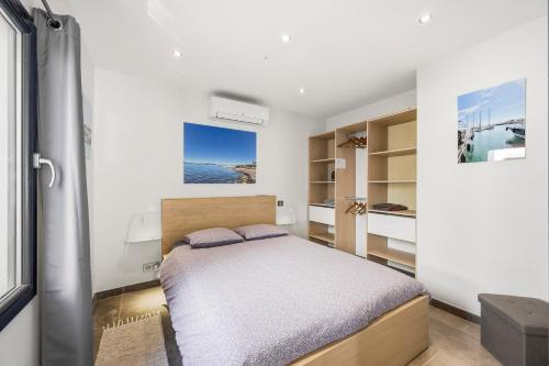 PalmbeeCannes 70m2, 2 chambres pour 1 à 6 Personnes avec bébé avec Terrasses a 200m des Plages, Palmbee Cannes