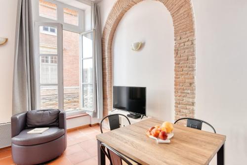 Duplex 5A - Vue sur Place du Capitole
