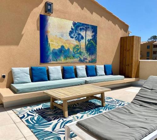 Appartement d'exception, vue Saint-Tropez