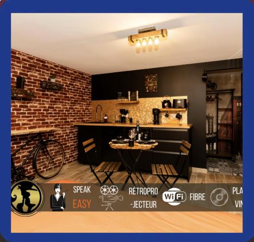 "The speakeasy" Pub new yorkais Centre ville - Idéal PRO - Wifi Fibre - Rétroprojecteur cinéma