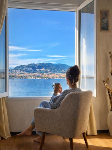 Appartement entier, climatisé, vue mer