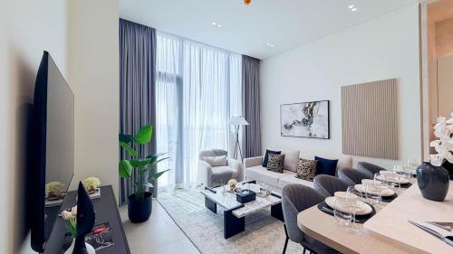 Private Pool 1BR in JVC - Modern & Relaxing
