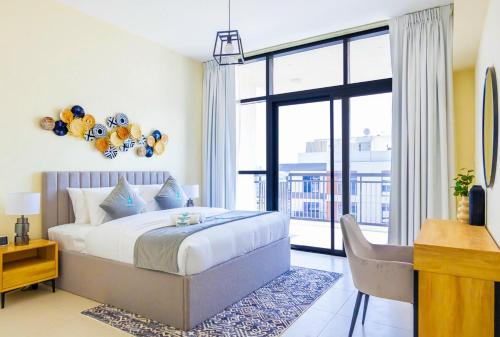 Dazzling 1BR Simplex Apartment @AlRaha Lofts