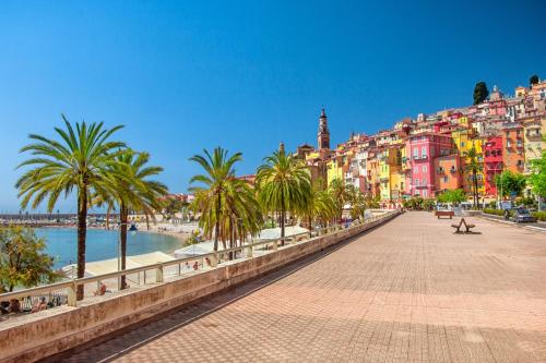 Mentone - Appartamento luminoso vicino al mare - 5 pers - Parcheggio - AC- WiFi