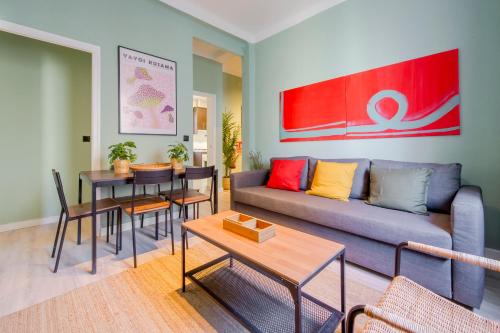 Cool Apartment para 7 en el Centro, La Latina