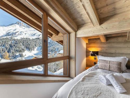 Chalet moderne à Méribel, proche pistes avec parking