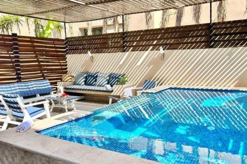 Villa contemporaine S3 piscine lumire La Marsa