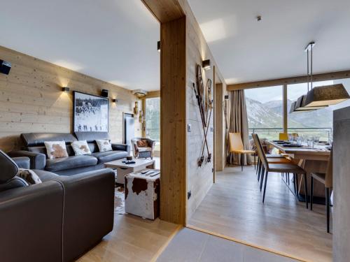 Appartement dernier étage Tignes Le Lac, 5 pièces, 8-10 pers, balcon sud, TV BOSE