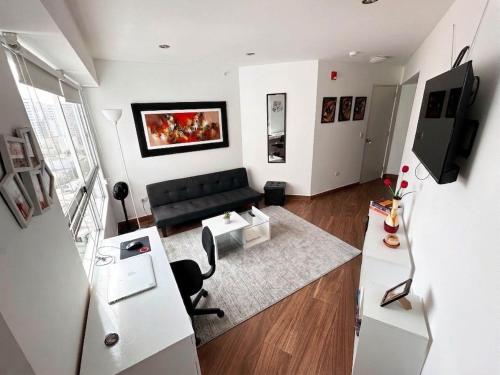 Apartamento moderno con vistas, WiFi gratis y cocina equipada