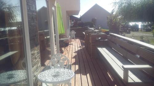 Cabañas Rincon Australにあるバルコニーまたはテラス