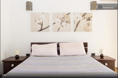 Postel nebo postele na pokoji v ubytování Casa Epicarmo
