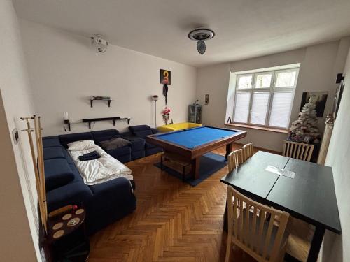 Apartament ze stołem bilardowym w centrum Łodzi
