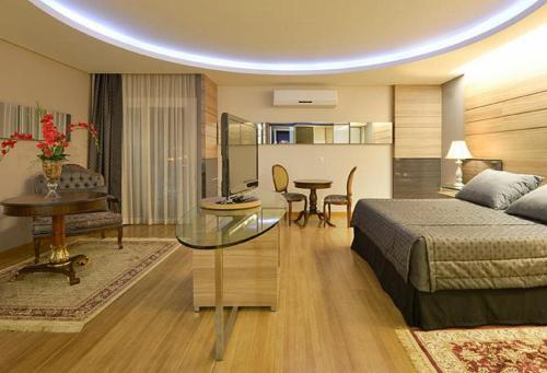 Χώρος καθιστικού στο Recanto Cataratas - Thermas, Resort e Convention